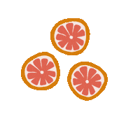 mckinleymedia cooking fruit pomegranate mckinleymedia Sticker