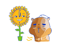 sleepy wake up Sticker by Percolate Galactic