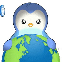 Revolve World Domination Sticker by Pudgy Penguins