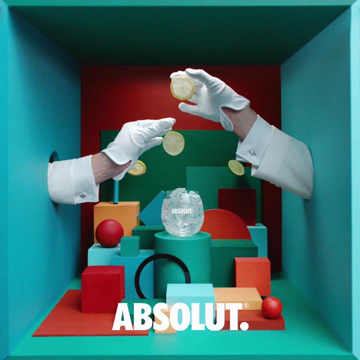 Art Drinks GIF by Absolut Vodka