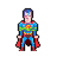 Pixel Comics Sticker