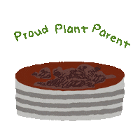 Plants Growing Sticker by PARKROYALCOLLECTION