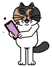 Happy Cat Sticker