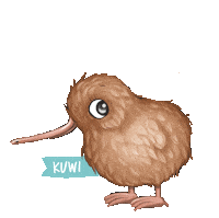 New Zealand Hello Sticker