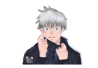 Artshepanda jjk jujutsu kaisen gojo gojo sensei Sticker
