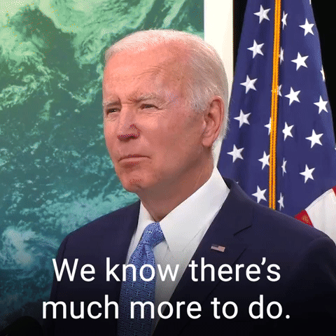 We know there's much more to do.