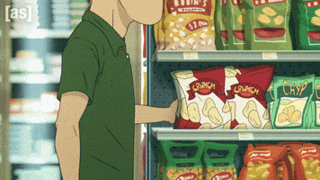 Store Snacks GIF by Adult Swim