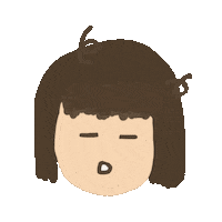 Tired School Sticker