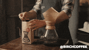 brewing coffee barista GIF by Birch Coffee
