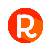Orange Abc Sticker