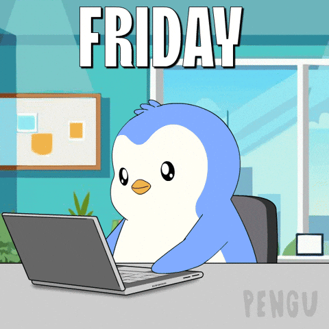 Happy Day Off GIF by Pudgy Penguins