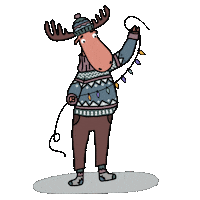 Moose Sticker