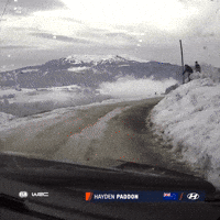 Snow Ice GIF by FIA World Rally Championship