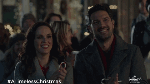 Excited Time Travel GIF by Hallmark Channel