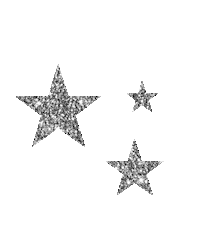 Stars Glitter Sticker