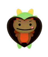 Heart Love Sticker by PlayDappTown