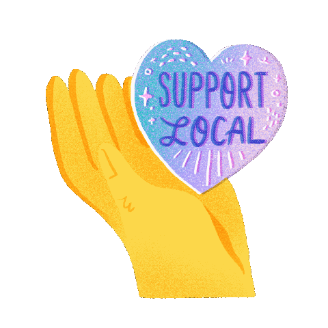 yanyancandyng shopping small business shop small shop local Sticker