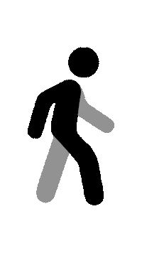 JoaoKrambeck run walking walk correr Sticker