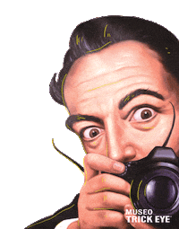 MuseoTrick dali salvadordali trickeye museotrickeye Sticker