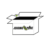Tennis-Point like running run package Sticker