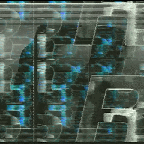 Glitch Alphabet GIF by #BASILIO