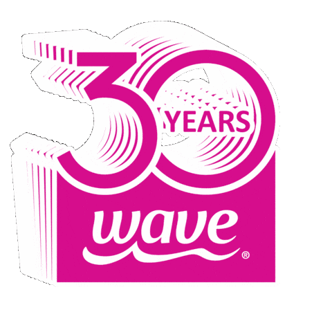 30 Years Wave Sticker by Ball Horticultural Co