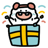 Sticker Sticker by 大白丸丸(daibai maru)