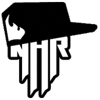 noheroes graffiti skullhead nhr enasher Sticker