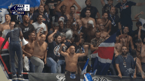 happy dance GIF by Paris Saint-Germain Handball