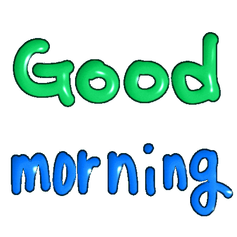 Good Morning Hello Sticker