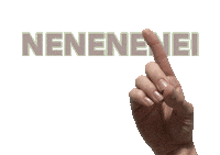 evenjo event finger events nein Sticker
