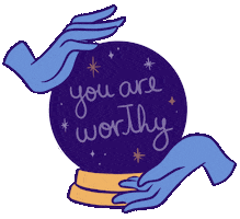 Crystal Ball Magic Sticker by Anni Bernet