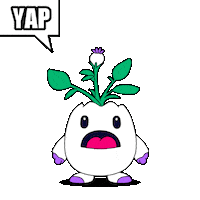 Talk Too Much Shut Up Sticker by Magic Eden