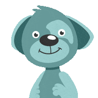 Dog Oskar Sticker by petsXL