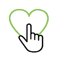 Double Tap Love Sticker by Dadawan