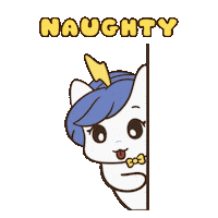 Trouble Maker Bu Sticker by Brave Unicorn