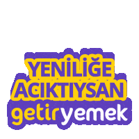 Getiryemek Sticker by Getir
