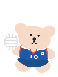 Volleyball Korea Sticker by THOMAS LEE