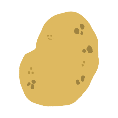 Potato Kachin Sticker