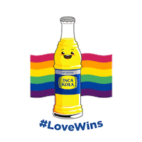 gay love Sticker by Inca Kola