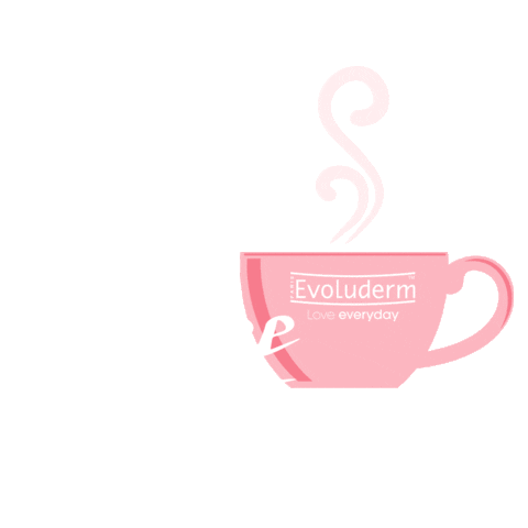 evoludermfrance coffee coffeetime evoluderm evoludermfrance Sticker