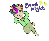 Meedayo star night dream goodnight Sticker