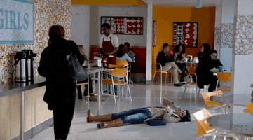 laying down life in pieces GIF by CBS