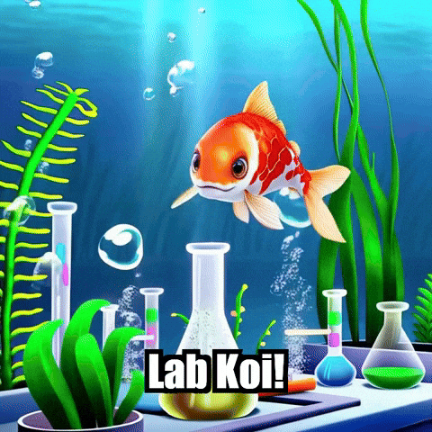 Koi Fish Experiment GIF by TheConfishius