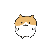 uetsukiemily hamster illust yurutto uetsuki Sticker