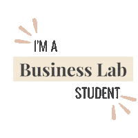 Business Lab Sticker by Cameron Goff