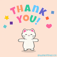 Thank You So Much GIF by Silly Kitties