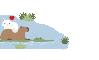 Capybara Sticker