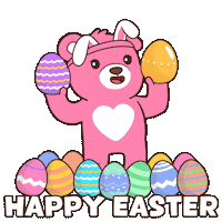 Easter Bunny Sticker by BEARISH
