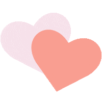 designbyilona love pink hearts valentinesday Sticker